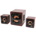 Hangszóró Platinet Omega OG-21W Speaker 2.1 Wood