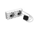 Ventilátorok, Hűtők, Előlapi panelek RaidMax LD240 ARGB Digital AIO CPU Cooler White