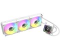 Ventilátorok, Hűtők, Előlapi panelek RaidMax LD360 ARGB Digital AIO CPU Cooler White