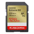 Memóriakártya Sandisk 128GB SDXC Extreme GO UHS-I U3 V30