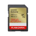 Memóriakártya Sandisk 256GB SDXC Extreme GO UHS-I U3 V30