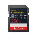 Memóriakártya Sandisk 256GB SDXC Extreme Pro Class 10 U3 V90