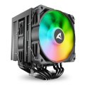 Ventilátorok, Hűtők, Előlapi panelek Sharkoon A60 RGB Air Cooling Black