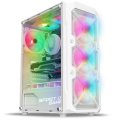 Ház Spirit Of Gamer Rebel XT Tempered Glass White