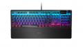 Billentyűzet Steelseries Apex 3 Hybrid Mechanical Gaming keyboard Black UK