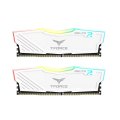 Memória TeamGroup 16GB DDR4 3600MHz Kit(2x8GB) T-Force Delta RGB White