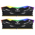 Memória TeamGroup 32GB DDR5 6000MHz Kit(2x16GB) Delta RGB Black