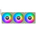 Ventilátorok, Hűtők, Előlapi panelek Thermaltake CT120 EX Reverse ARGB Sync PC Cooling Fan Matcha Green (3-Fan Pack)