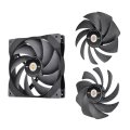 Ventilátorok, Hűtők, Előlapi panelek Thermaltake SWAFAN GT14 PC Cooling Fan TT Premium Edition (Single Fan Pack)