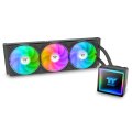 Ventilátorok, Hűtők, Előlapi panelek Thermaltake TH360 V3 ARGB Sync AIO Liquid Cooler Black