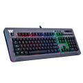 Billentyűzet Thermaltake TT eSports Level 20 RGB Titanium Blue Switch Gaming Keyboard Titanium US