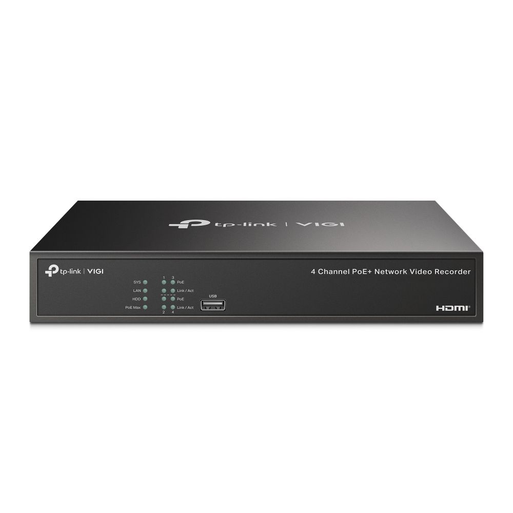 TP-Link VIGI NVR1004H VIGI 4 Channel Netwo...