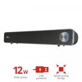 Hangszóró Trust Arys Soundbar for PC Black