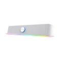 Hangszóró Trust GXT 619W Thorne RGB Illuminated Soundbar White