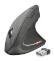 Egér Trust Verto Wireless Ergonomic Mouse Black