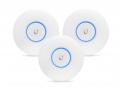 Access Point Ubiquiti UAP-NANOHD-3 UniFi AC Nano HD Wave 2 3 Pack Access Point White