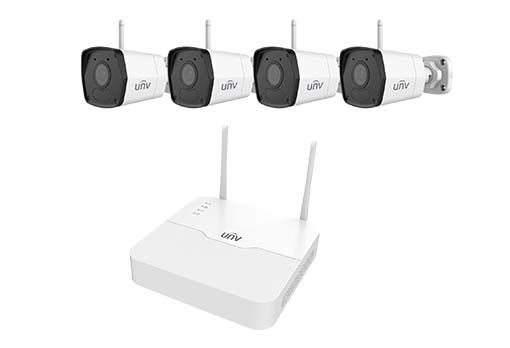 Uniview gyári 2MP-es 4 kamerás WiFi-s csomag (1db NVR...