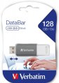 USB Flash RAM Verbatim 128GB DataBar USB2.0 Grey