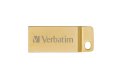 USB Flash RAM Verbatim 16GB Exclusive Metal USB3.2 Gold
