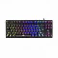 Billentyűzet White Shark GK-1925 Spartan RGB Blue Switch Mechanical Keyboard Black US