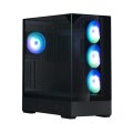 Ház Zalman P40 Prism Plus RGB Tempered Gla...