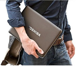 Az új toshiba laptop Az új toshiba laptop