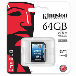 Kingston Class 10 UHS-I Elite